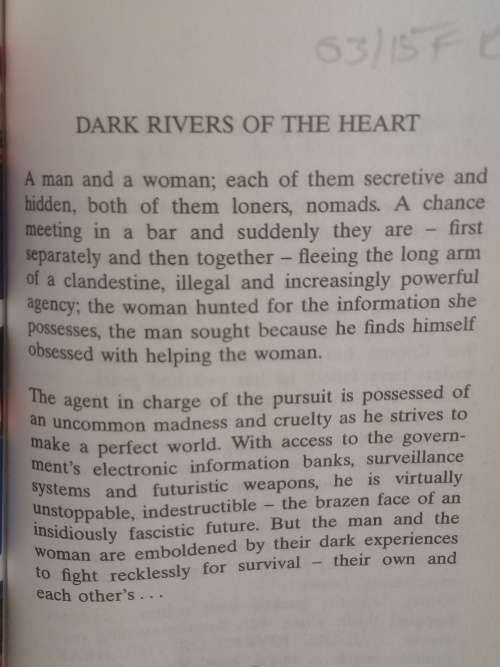 Dark Rivers of the Heart - Dean Koontz