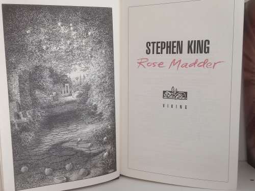 Rose Madder - Stephen King (hardcover)