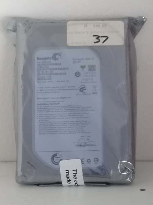 Seagate 500GB Internal SATA HDD 3.5'' 7200RPM - Unopened; in original packaging