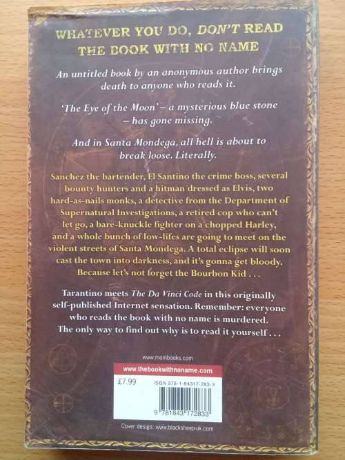 The Book With No Name - Anonymous