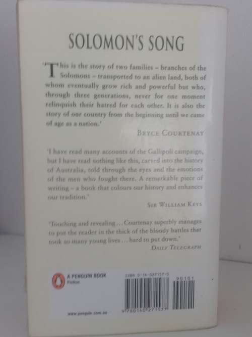 Solomon's Song - Bryce Courtenay