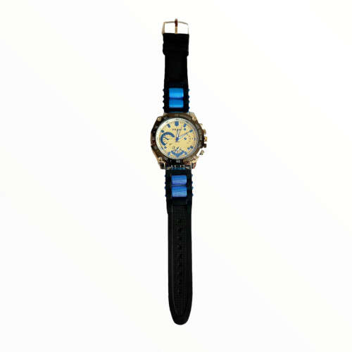 Yolako Sports Strap Leather Watch - Blue