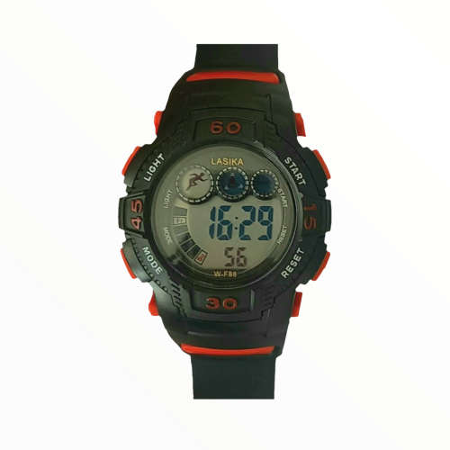 Lasika W-F88 Digital K-Sport Watch Red-  MWLASF88RED