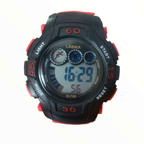Lasika W-F88 Digital K-Sport Watch Red-  MWLASF88RED