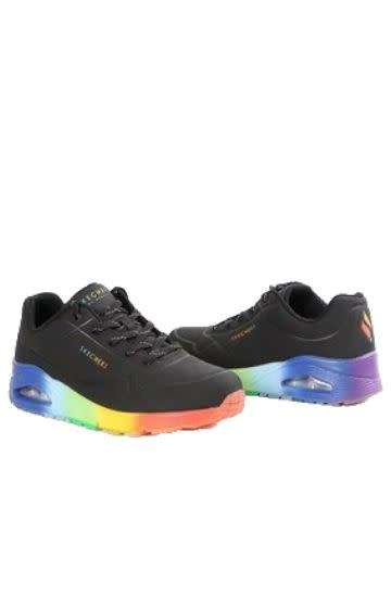 Skechers Ladies Uno-Rainbow Sneakers