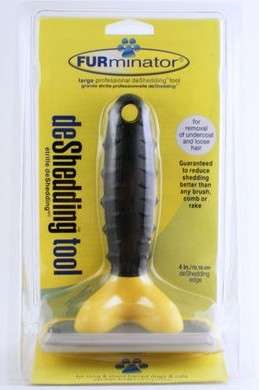 Furminator de Shedding Tool Large 4" - 10.16cm edge
