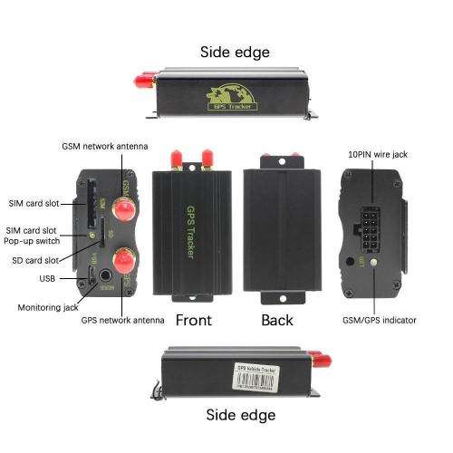 HOT GPS/SMS/GPRS TRACKER TK103A VEHICLE CAR REALTIME TRACKING DEVICE SYSTEM