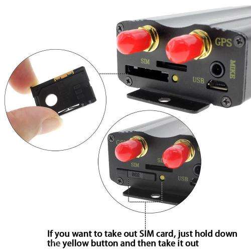 HOT GPS/SMS/GPRS TRACKER TK103A VEHICLE CAR REALTIME TRACKING DEVICE SYSTEM