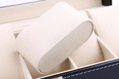 *LOCAL STOCK* New Black 10 Grid PU Watch Display Collection Case Box Jewelry Storage Organizer