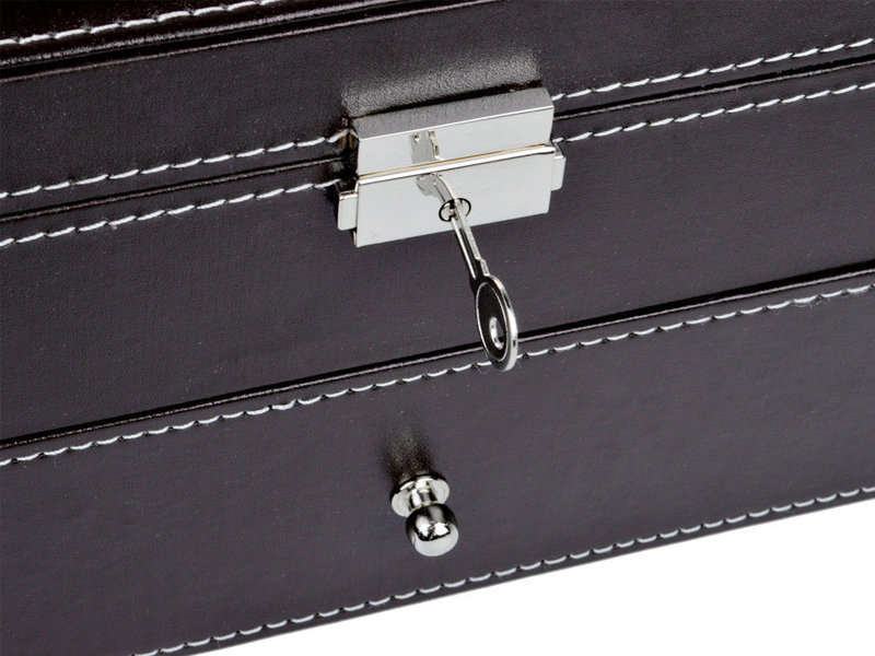 *LOCAL STOCK* Luxury XL 20 Grid PU Leather Watch Display Collection Case Jewelry Storage Organizer