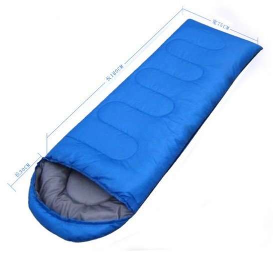 *LOCAL STOCK* outdoor camping sleeping bag summer camping envelope hooded sleeping bag
