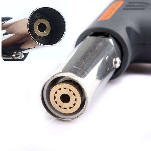 Portable Flame GUN Lighter Jet Torch Butane Gas Burner for Welding Camping BBQ