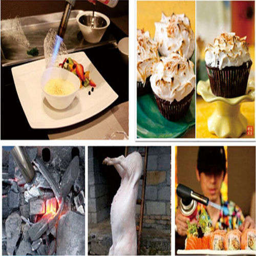 Portable Flame GUN Lighter Jet Torch Butane Gas Burner for Welding Camping BBQ