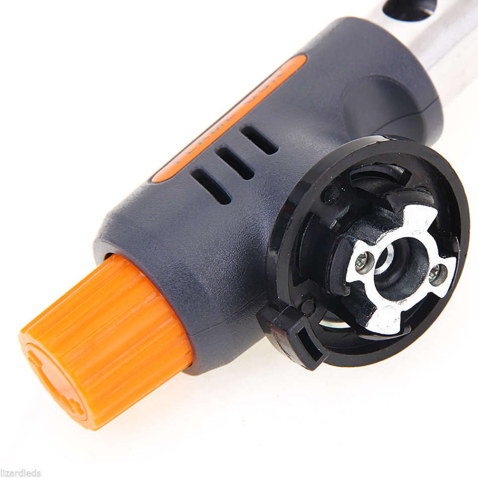 Portable Flame GUN Lighter Jet Torch Butane Gas Burner for Welding Camping BBQ