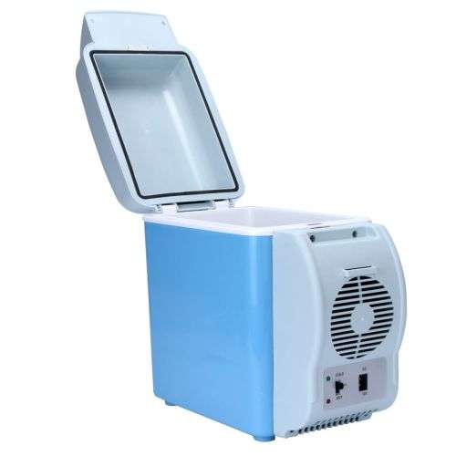 7.5L 12V Portable Fridge Cooler Warmer Car Truck Refrigerator Freezer Fridge-Blue
