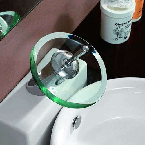 *LOCAL STOCK* Modern Style Kitchen Bathroom Vessel Glass Waterfall Tub Vanity Sink Faucet Tap