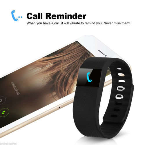 Bluetooth Smart Bracelet Sport Watch Step Calorie Counter Tracker Pedometer