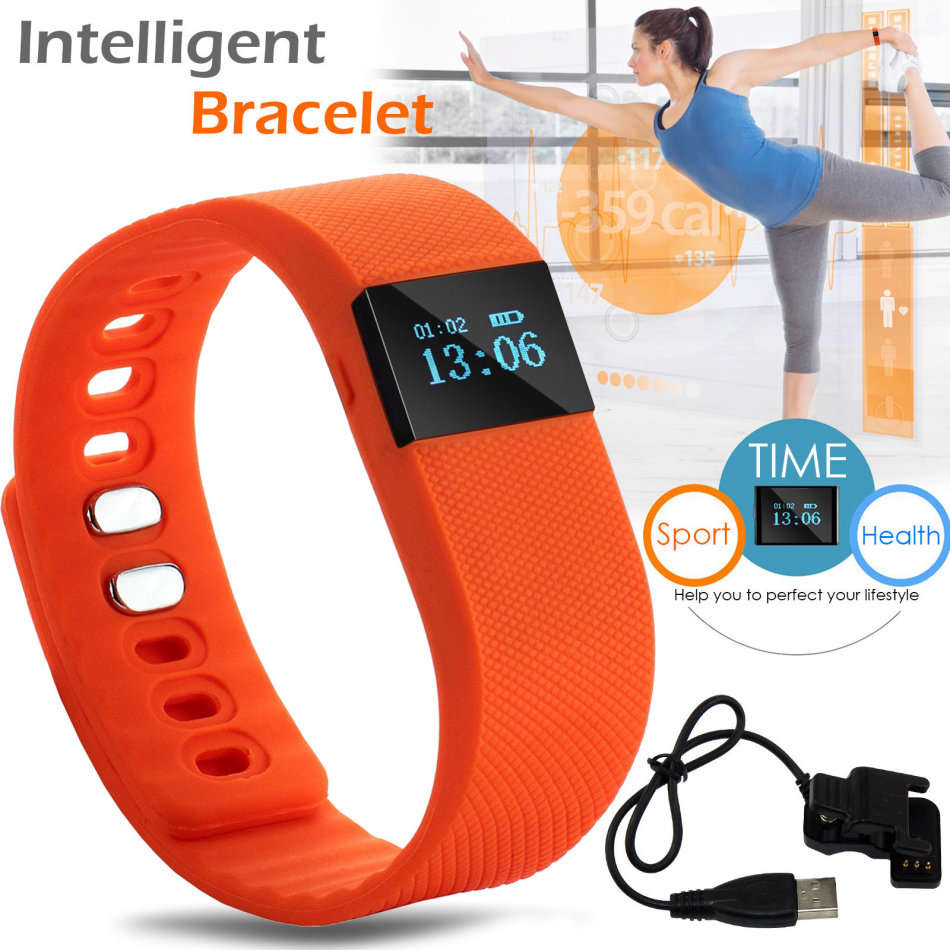 Bluetooth Smart Bracelet Sport Watch Step Calorie Counter Tracker Pedometer
