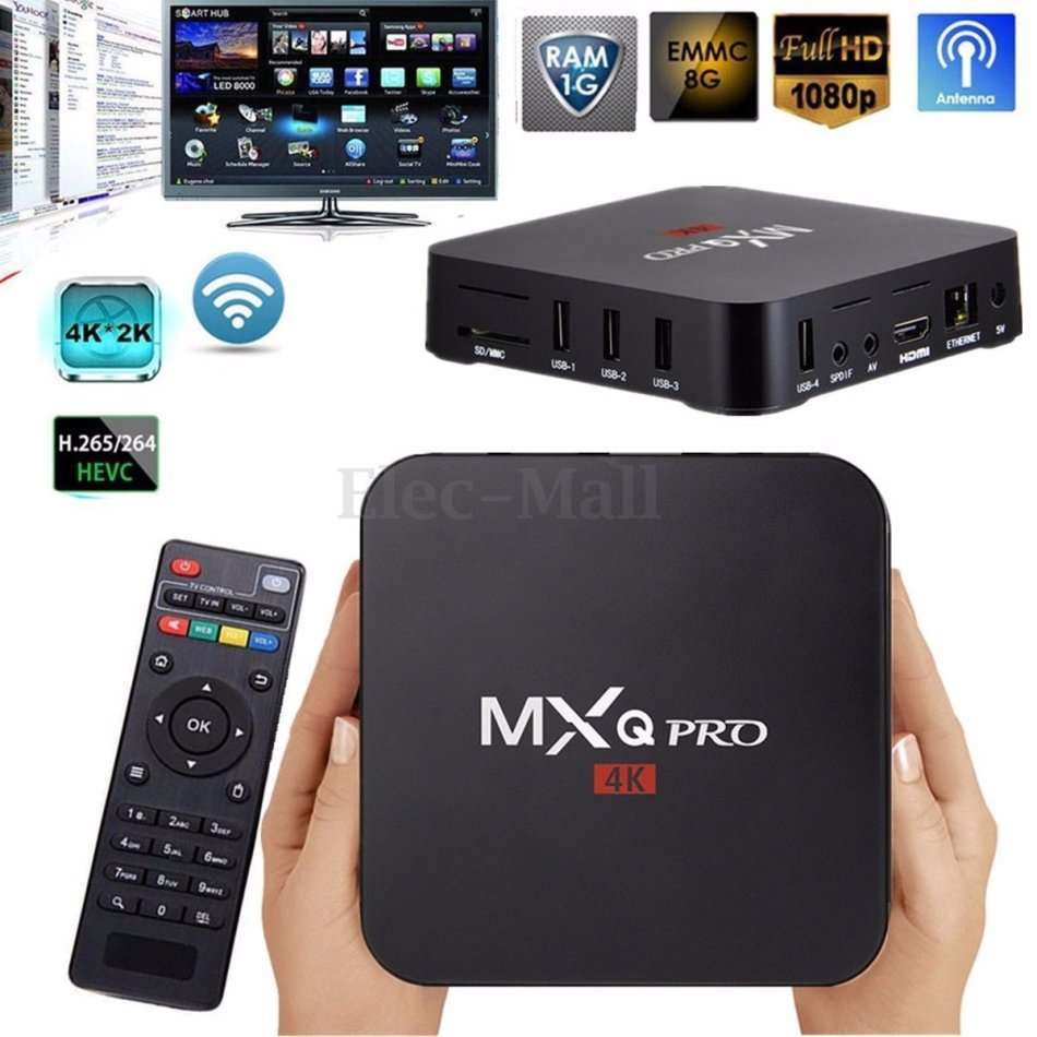 * LOCAL STOCK* MXQ Pro HD 4K Android 5.1 Smart TV BOX Internet Media Player