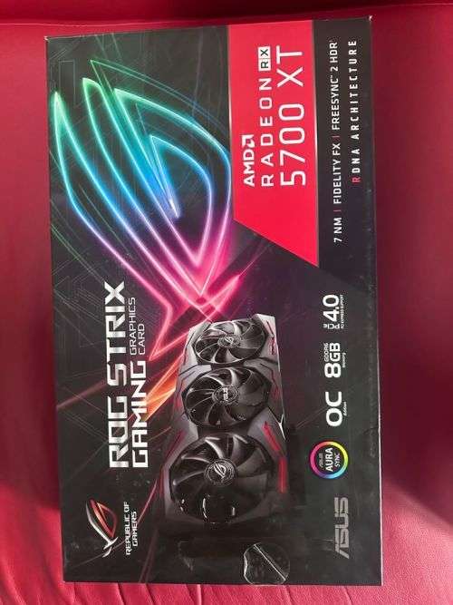 ASUS ROG Strix RX 5700 XT OC Edition 8GB GDDR6 Graphics Card/256-bit Memory ( I month old)