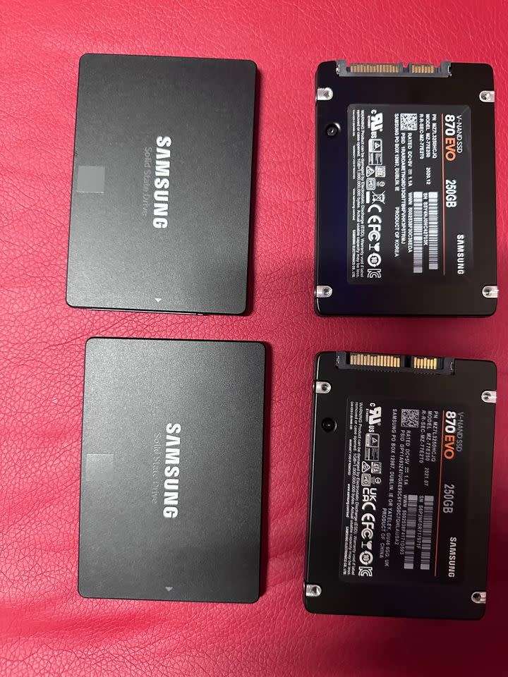 Samsung 870 Evo 250GB SSD 2.5` SATA III SSD