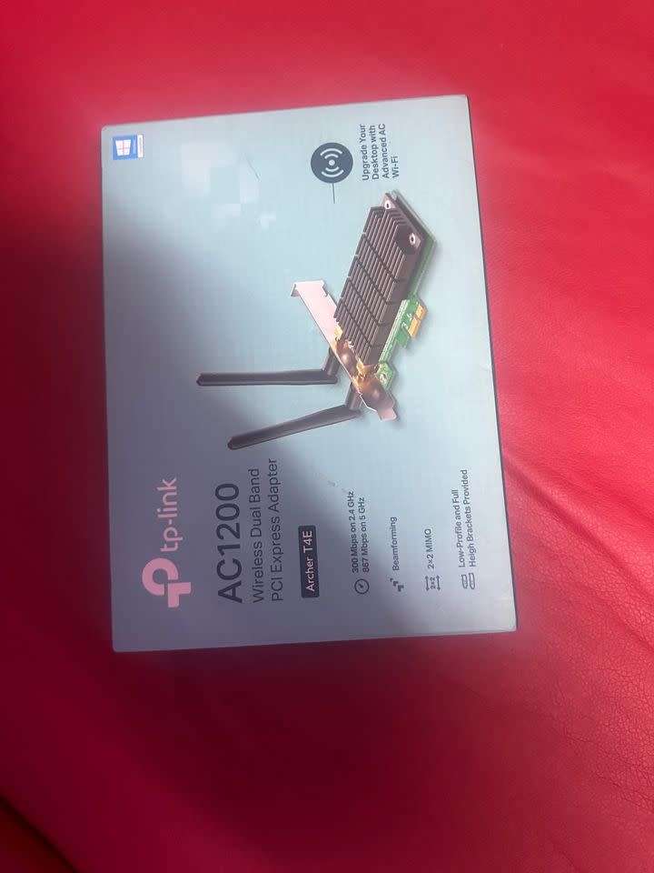 TP-LINK Archer T5E AC1200 Wi-Fi Bluetooth PCIe Adapter