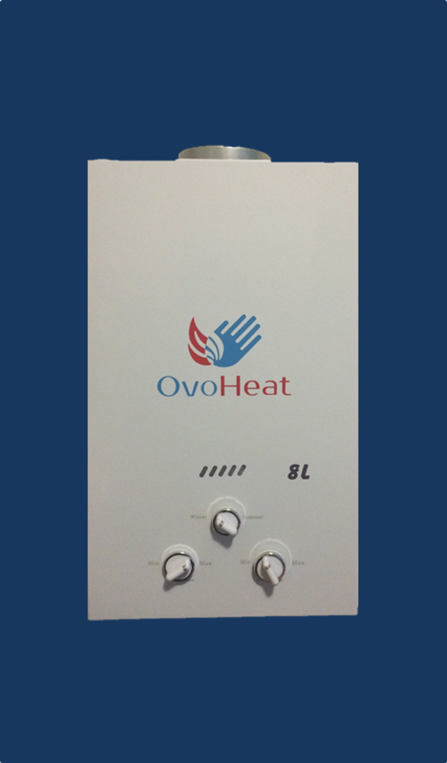 8 liter LPG gas instantaneous water geyser