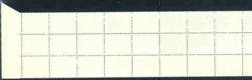 South Africa 1977 Protea Definitive double row Control Block of (20) x 3c stamps (SACC 420) (**)