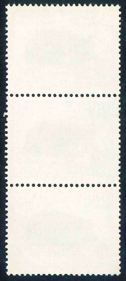 South Africa 1997 Sixth Definitive 20c Strip of stamp with Variety (SACC 829b) (**)