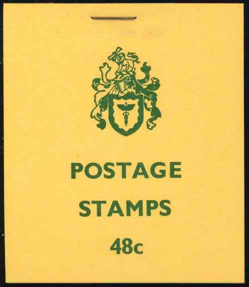 Rhodesia 1972 Scarce complete 48c Booklet Number 12A