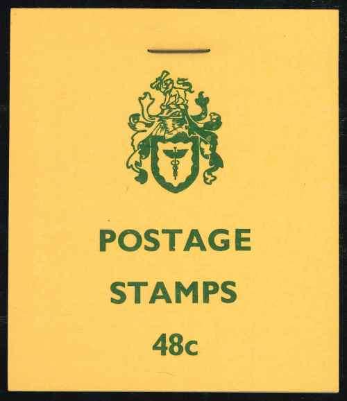 Rhodesia 1972 complete 48c Booklet Number 12C