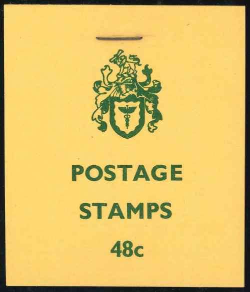 Rhodesia 1972 complete 48c Booklet Number 12D