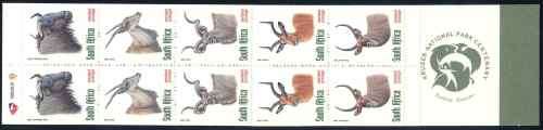 South Africa 1998 Redrawn Antelope Booklet No. 43 (SACC 1180)