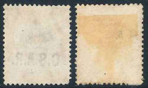 Orange River Colony and Transvaal used King Edward VII Overprinted "C.S.A.R." stamps