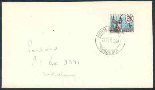 Rhodesia 1968/69 "Dual Currency Issue" Covers x (3)