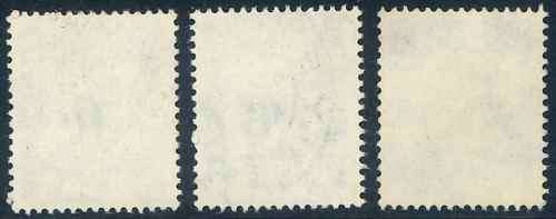 South Africa 1962 used 5c Postage Due stamps x (3)