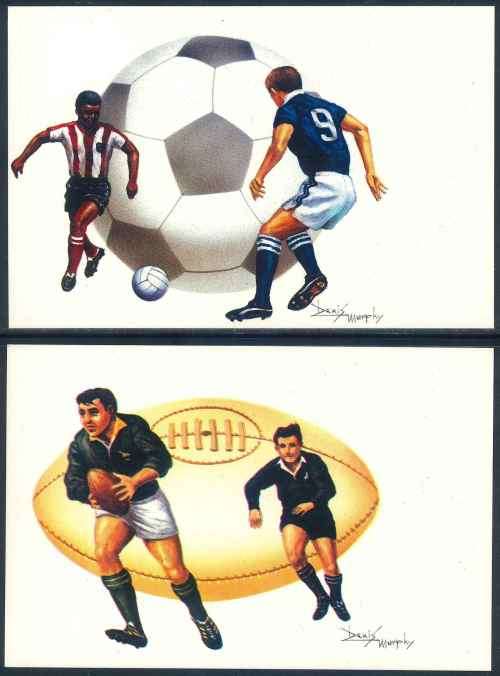 South Africa 1983 "Sport Activities" set of (4) x Unserviced Maxicards