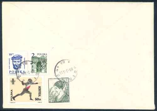 Poland 1988 Antarctic Expedition Cover