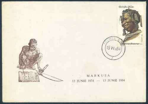 SWA 1984 MARKUSA illustrated Cover with original insert