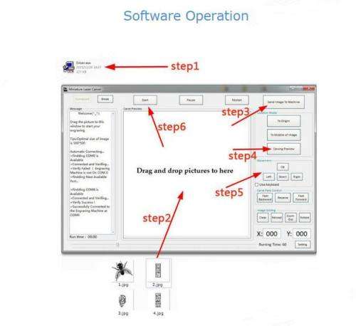 NEJE 500mW DIY Laser Box  Laser Engraving Machine