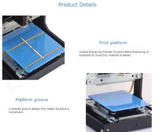 NEJE 500mW DIY Laser Box  Laser Engraving Machine