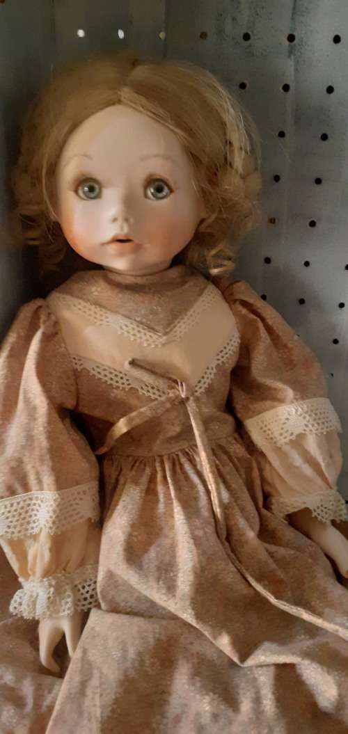 Absolutely Beautiful Large Porcelain doll (Byron Molds)