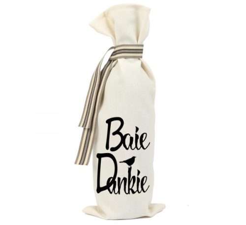 Wine Bottle Bag - Baie Dankie