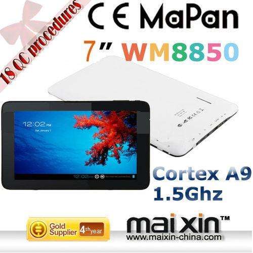 LOCAL STOCK* Dual Camera*Aquamarine* 7" Android 4.0 Tablet PC-3G-WIFI-