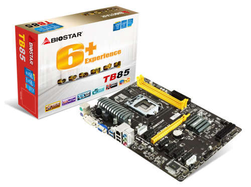 Celeron G1840 + Biostar TB85 Motherboard