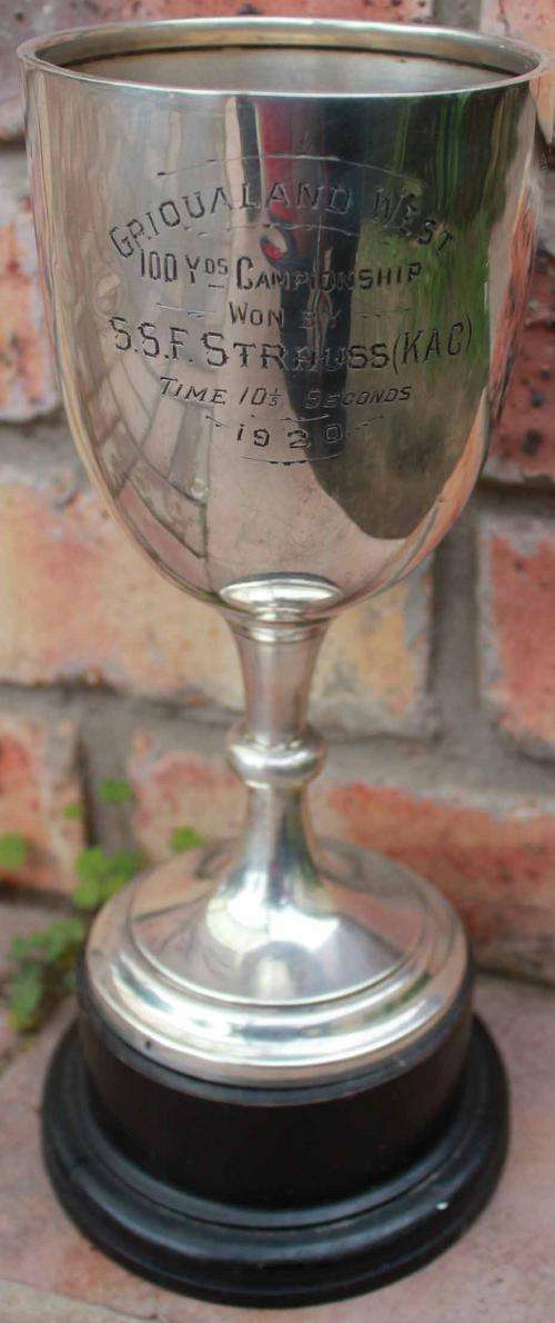 Hall Marked Silver Cup