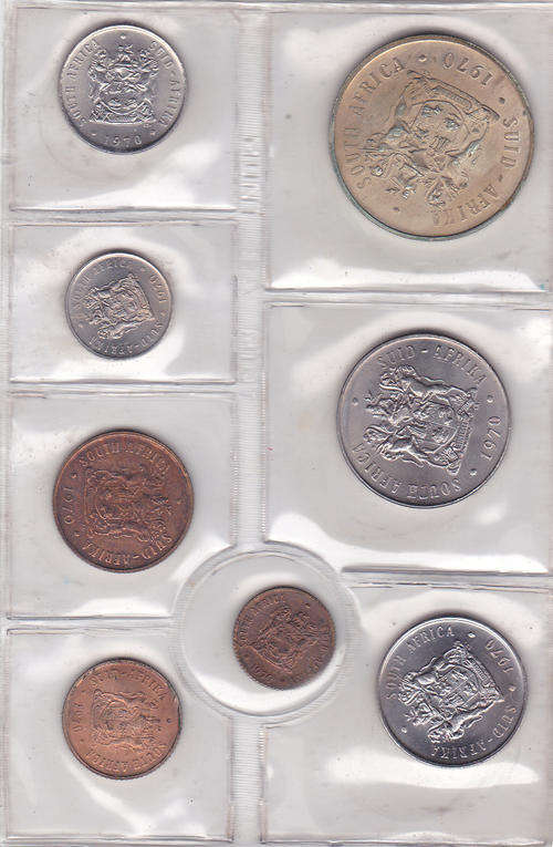 1970 PROOF SET - SILVER 1 R - AS PER SCAN