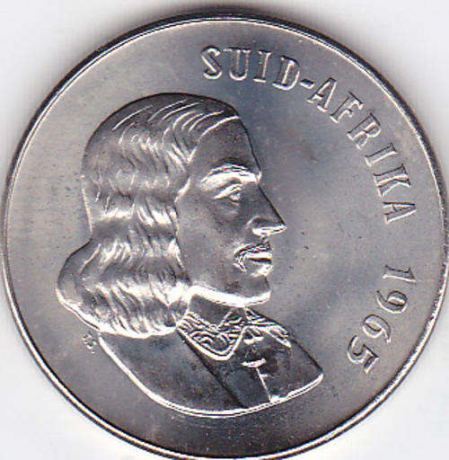 1965 FIFTY CENTS - SOUTH AFRICA-AFR- AS PER SCAN