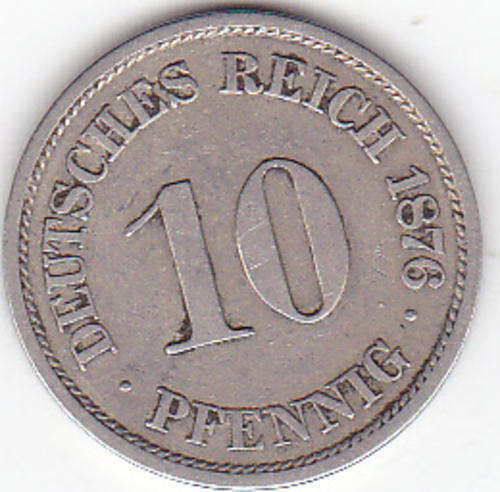 1913 10 PENNIG - DEUTSCHES REICH -AS PER SCAN