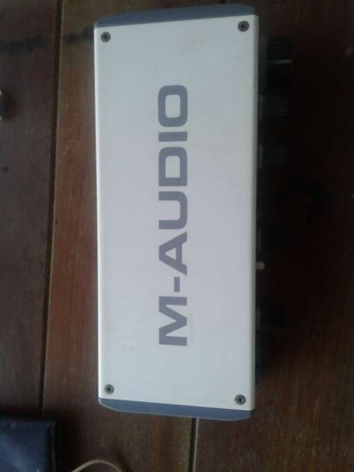 2 channel usb Audio Interface  M-audio. M track. Audio